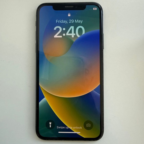 Apple iPhone X 256GB Space Gray like new with full box and accessories