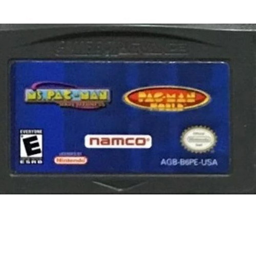 Ms. Pac-Man: Maze Madness / Pac-Man World (2-in-1) Game Boy Advance used
