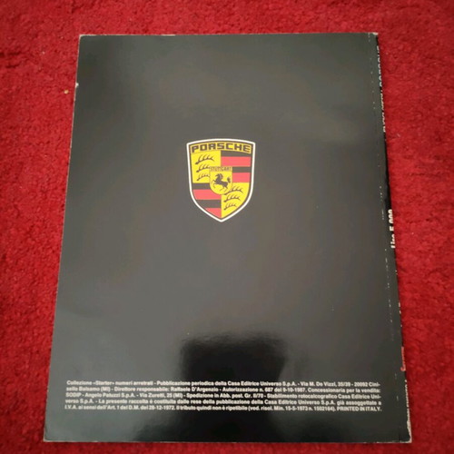 Porsche Enciclopedia 1987 like new, Italian edition, rare