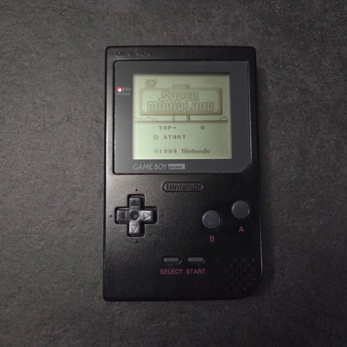 Nintendo Gameboy Pocket Black used, fully functional