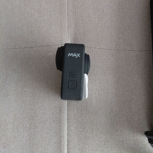GoPro Max camera with accessories, memory card, battery, case