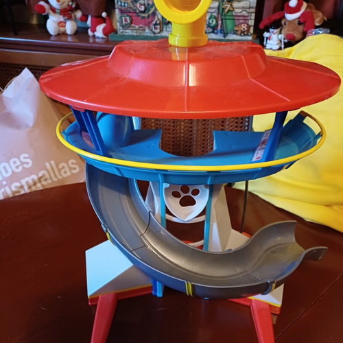 Paw Patrol headquarters playset with figures and vehicles