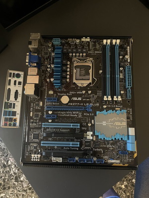 Asus P8 Z77-V LE Plus μητρική μεταχειρισμένη, socket 1155, Intel 2ης και 3ης γενιάς