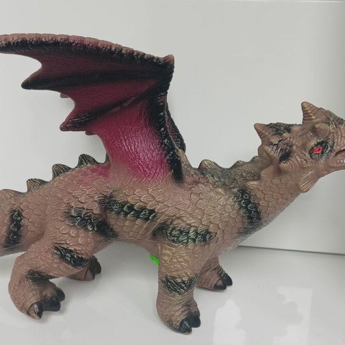 Large dragon with sound new, 56 cm length, 30 cm height