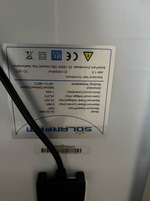 Solar panel new