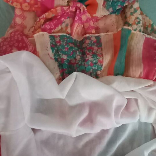 Colorful Patchwork Strapless Bubble Dress like new, size S/M