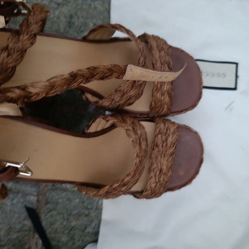 Castaner platform sandals size 37 like new, brown, comfortable