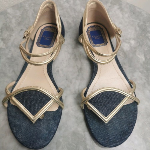 Christian Dior sandals used, size 36