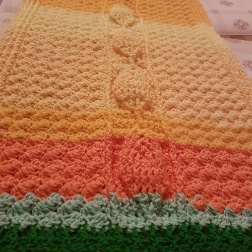 Handmade knitted scarf made to order