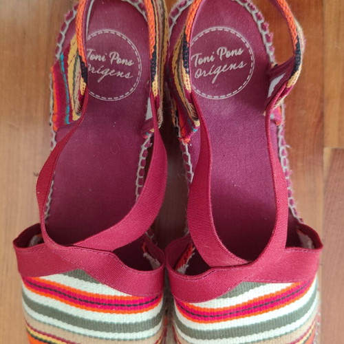 Toni Pons Verges Multicolour espadrilles size 40 like new