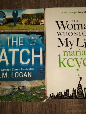 Pair of used English crime mystery novels