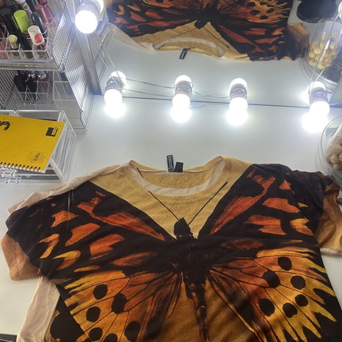 H&M blouse like new, colorful, size S