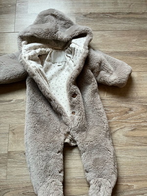 Βρεφικό φορμάκι γούνα unisex 1-3 μηνών Zara καινούργιο