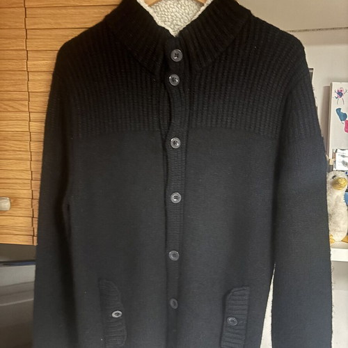 Beverly Hills Polo Club knitted cardigan, black, XL