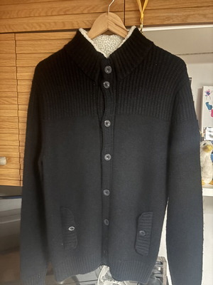 Beverly Hills Polo Club knitted cardigan, black, XL