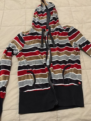 O'neill striped velvet cardigan used for women xs-s or child