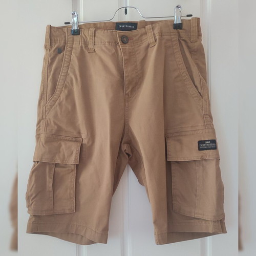 Funky Buddha brown bermuda shorts size 30