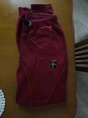Arc men's tracksuit burgundy size M like new