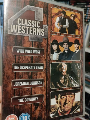 «Classic Westerns» DVD συλλογή με 4 γουέστερν, sealed
