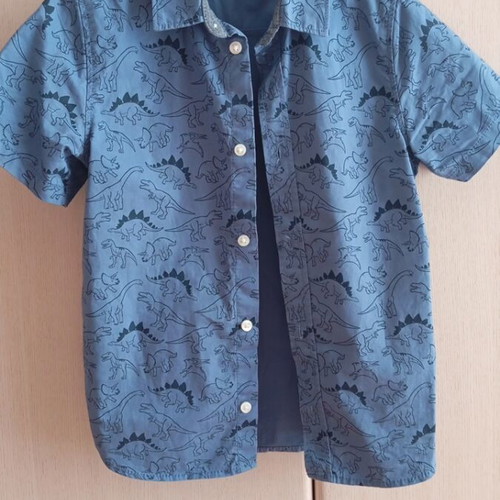 H&M Boys' Blue Shirt like new, size 110 cm, age 5