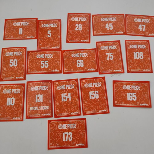 Panini One Piece Cards, pack of 16