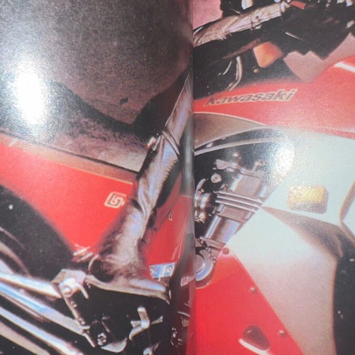 Bleck Moto Cross Album Insert 1986 like new