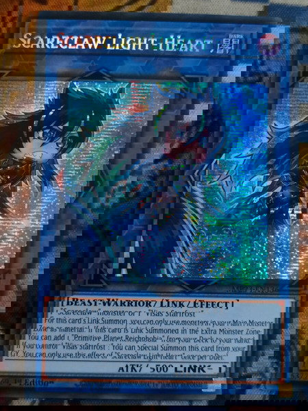 2) Scareclaw Light Heart (Secret Rare Yugioh)