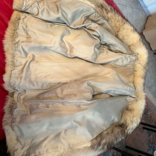 Renar fur coat used, beige, single piece