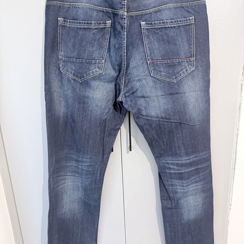 Ανδρικό τζιν παντελόνι Pull & Bear σαν καινούργιο, μέγεθος L, μπλε