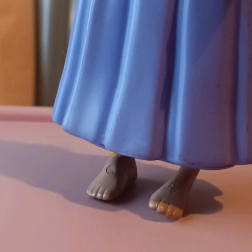 Esmeralda plastic doll used with minor imperfections