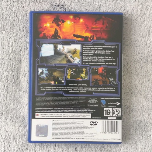 Project Snowblind PlayStation 2 used with manuals
