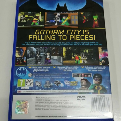 LEGO Batman The Videogame PS2 English version