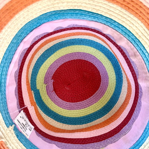 Colorful summer bucket hat size S like new