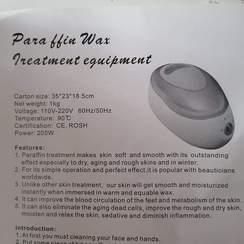 Paraffin bath new