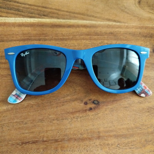 Ray-Ban Wayfarer Rare Print Series #10 sunglasses, blue