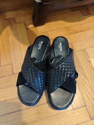 Migato platform shoes like new, black, size 40