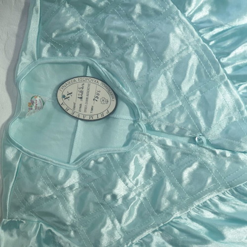 Vintage Primavera satin nightgown 90s large, new, mint green