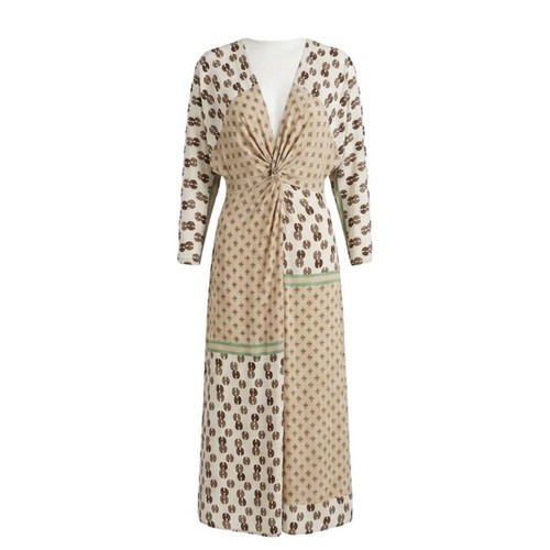 Massimo Dutti dress like new, beige, sizes M and L