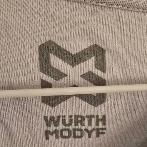 WURTH MODYF Short-Sleeve Elastic Sports Shirt used, vintage 00s