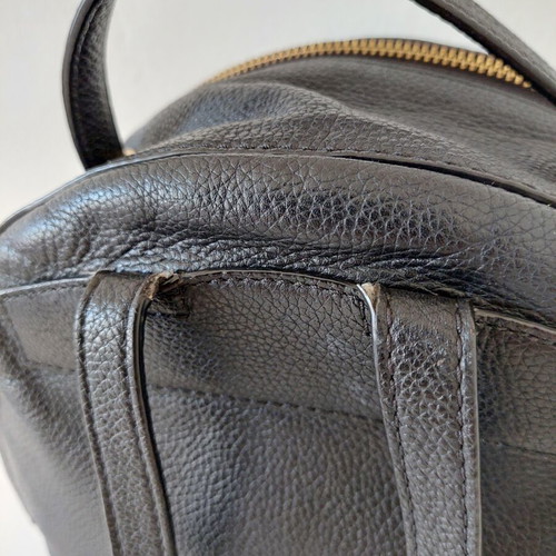 Michael Kors leather backpack used, medium size, black