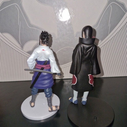 Set of 2 Sasuke and Itachi figures from Naruto Shippuden new