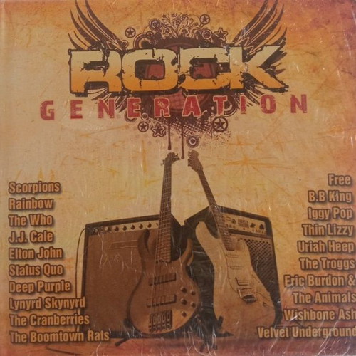 Rock Generation 4 CD box set new, rock hits