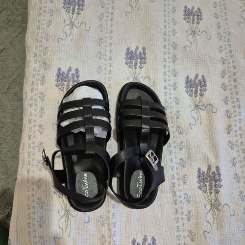 Gladiator sandals new, size 37, black