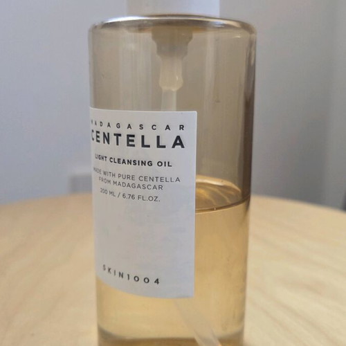 Skin1004 Centella Light Cleansing Oil used