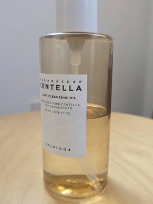Skin1004 Centella Light Cleansing Oil used