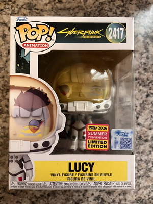 Lucy Funko Pop vinyl figure new from Cyberpunk 2077 Edgerunners
