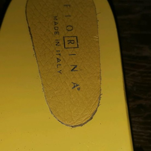 Fiorina women’s yellow sandals new, size 38