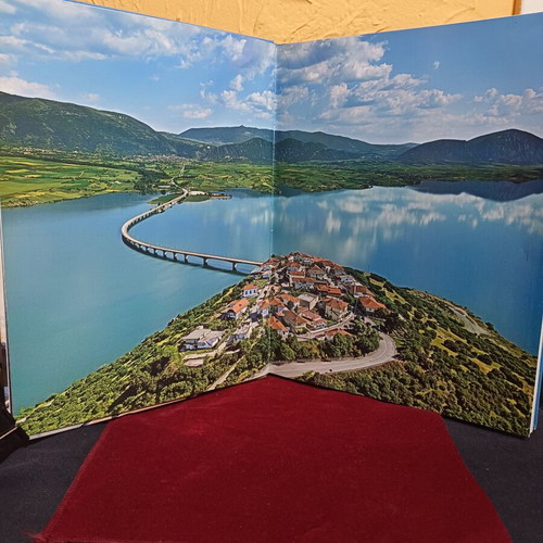 Ellas Anothen Macedonia book like new, Greek aerial photography album