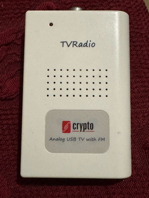 Crypto TVRadio USB Analog FM TV Tuner new