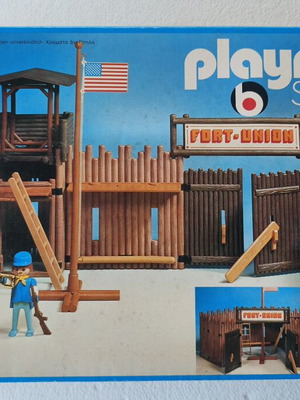 Playmobil Lyra 3420 Western Fort Union κουτί σαν καινούργιο